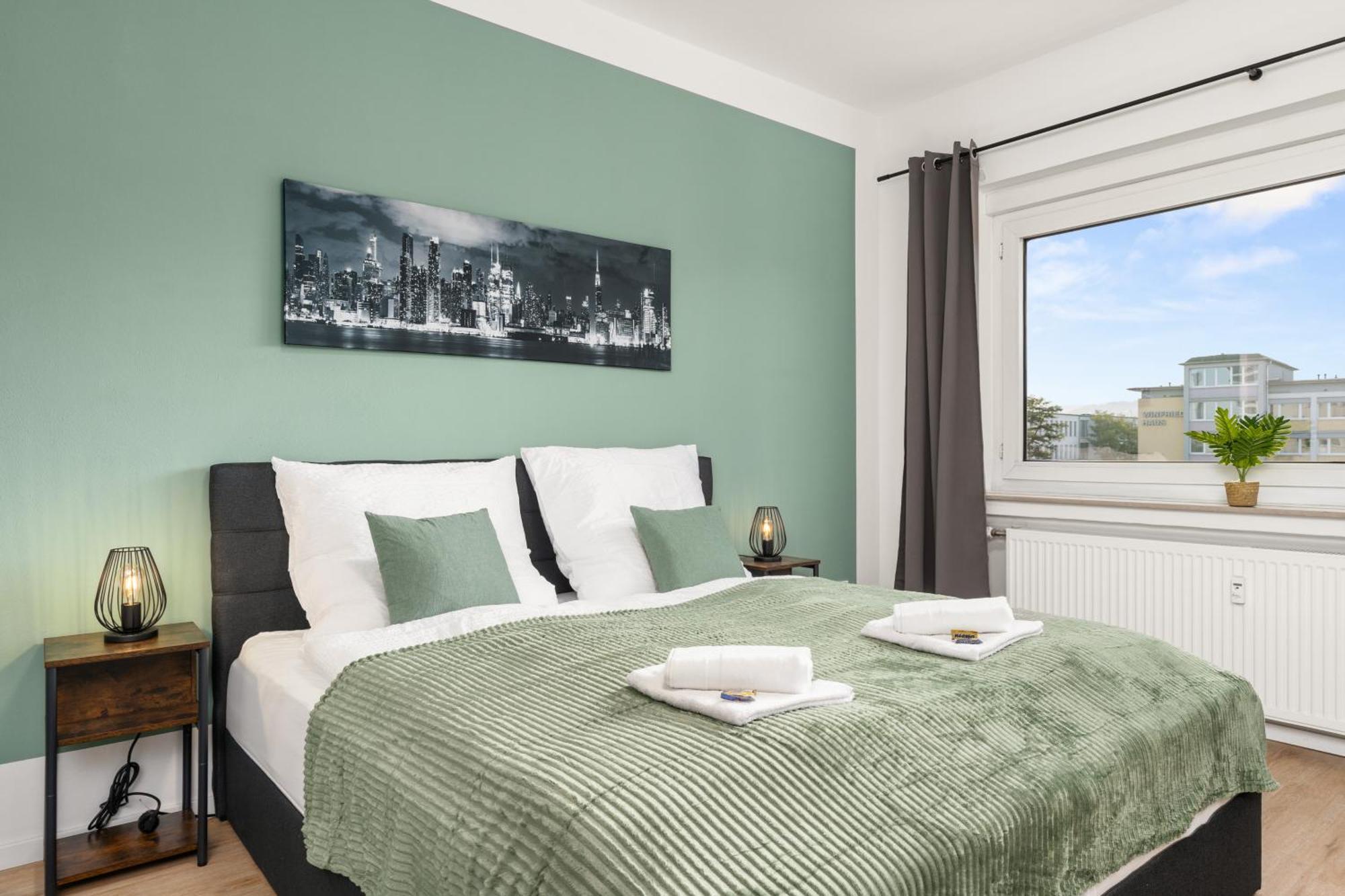 Homely-Apartment Manhattanart, Zentral, Parkplatz, Billard,Ps4, Dart, Balkon بيليفيلد المظهر الخارجي الصورة