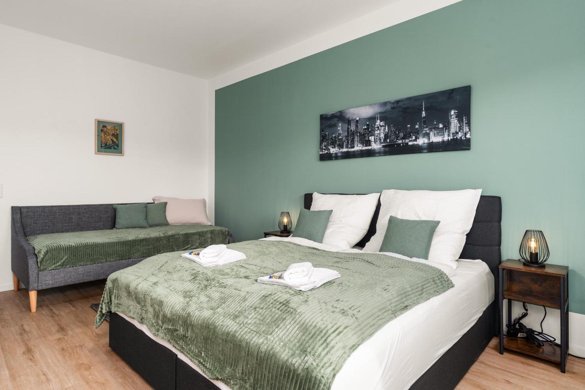 Homely-Apartment Manhattanart, Zentral, Parkplatz, Billard,Ps4, Dart, Balkon بيليفيلد المظهر الخارجي الصورة