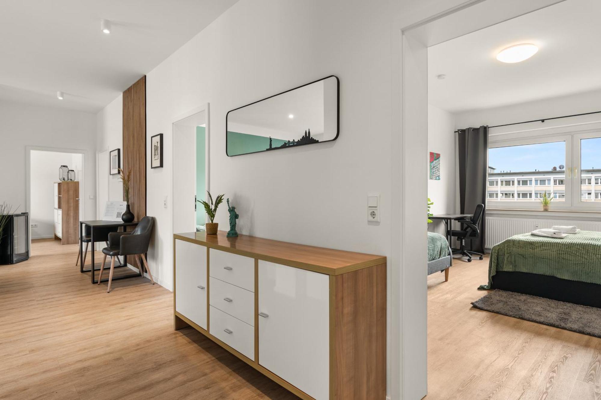 Homely-Apartment Manhattanart, Zentral, Parkplatz, Billard,Ps4, Dart, Balkon بيليفيلد المظهر الخارجي الصورة