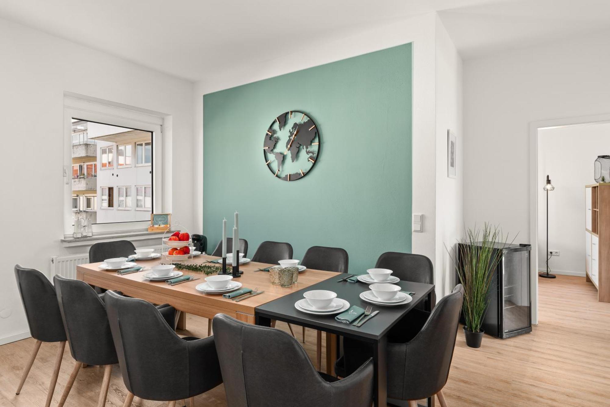 Homely-Apartment Manhattanart, Zentral, Parkplatz, Billard,Ps4, Dart, Balkon بيليفيلد المظهر الخارجي الصورة