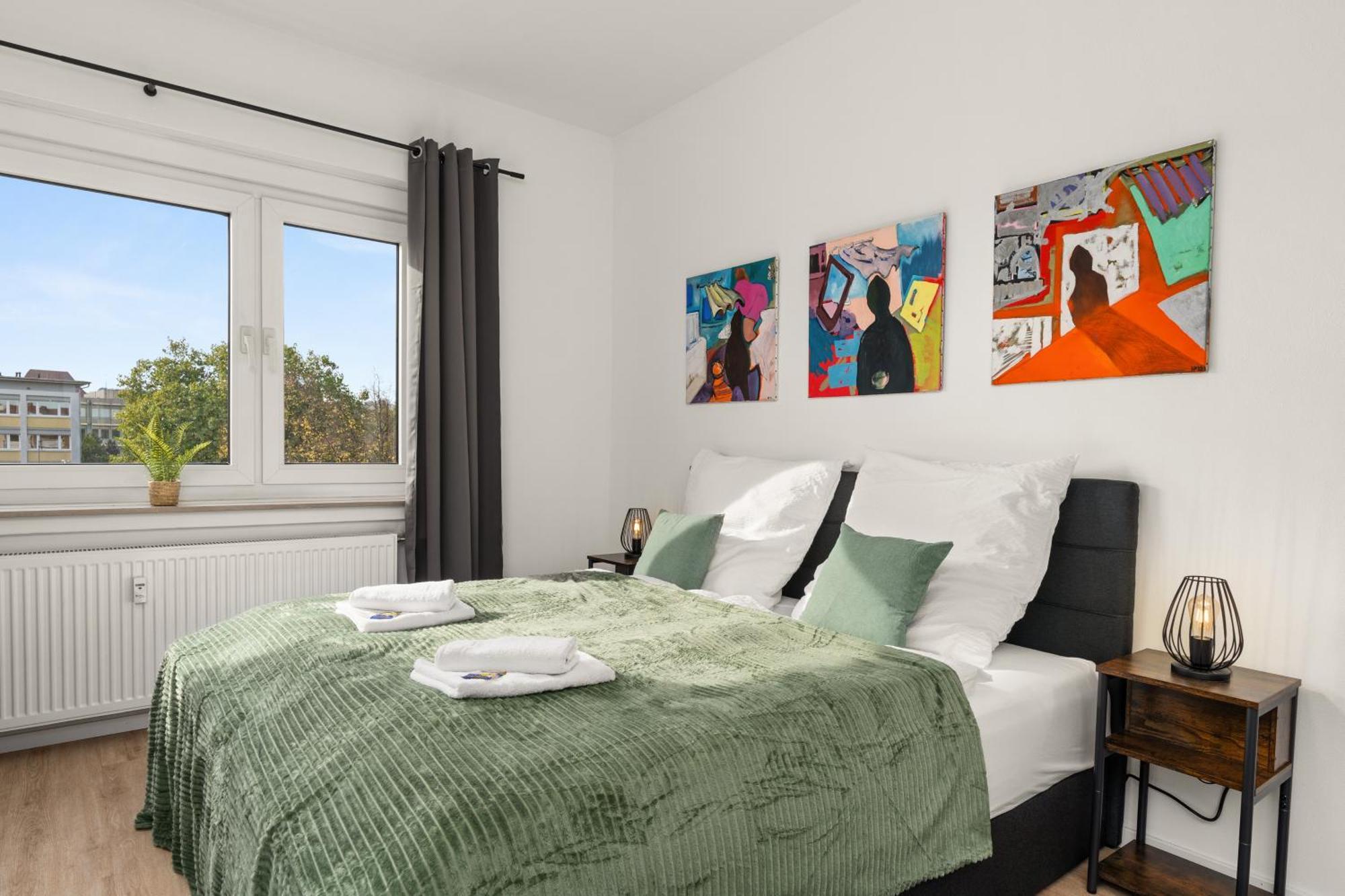 Homely-Apartment Manhattanart, Zentral, Parkplatz, Billard,Ps4, Dart, Balkon بيليفيلد المظهر الخارجي الصورة